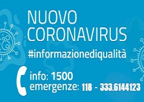 EMERGENZA CORONAVIRUS: DECRETI MINISTERIALI e REGIONALI - DISPOSIZIONI SINDACO e AUTORITA' LOCALI